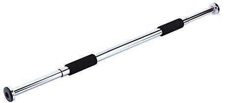 Estink Upphängningsstång, Teleskopisk Träningsstång för Dörrkarmar, 62-100 cm Justerbar, Inga Skruvar Krävs