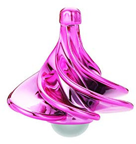 Top, Toupie À Vent, Jouet De Décompression À Toupie À Vent Est Un Excellent Jouet De Décompression pour La Maison Ou Le Bureau. Tournez avec Le Vent!,Rose Gold