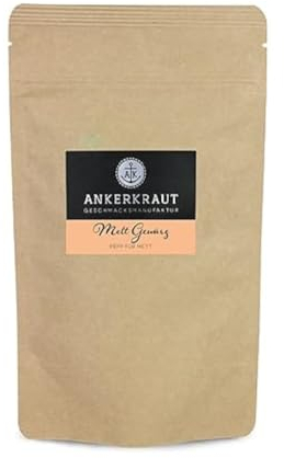 Ankerkraut Mett Finisher, 180 g im Beutel, Deftige Gewürzzubereitung für Brötchen, Brot, Schrippe, Semmel, mit Zwiebel und Petersilie