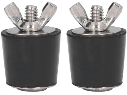 2 Stück Pool Verschlussstopfen für Pool Einlaufdüsen 25mm, Winterstopfen Pool Gummistopfen, Expansionsstopper für Schwimmbad-Abflussleitungen, für Frostschutz, Wartung & Drucktest