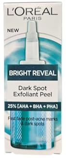 L'Oréal Paris hudförnyande peeling, för en förbättrad hudstruktur och en jämn hudton, med Snake Peel-effekt, lämplig för alla hudtyper, Bright Reveal Dark Spot Peeling, 25 ml