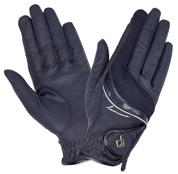 LeMieux Competition Adults Horse Riding Gloves - Navy Blue