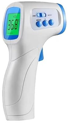 Forehead Digital Thermometer - Non Contact Thermometer 2in1 for Adults and Children + Liquids and Items, Thermometer with Instant Accurate Reading