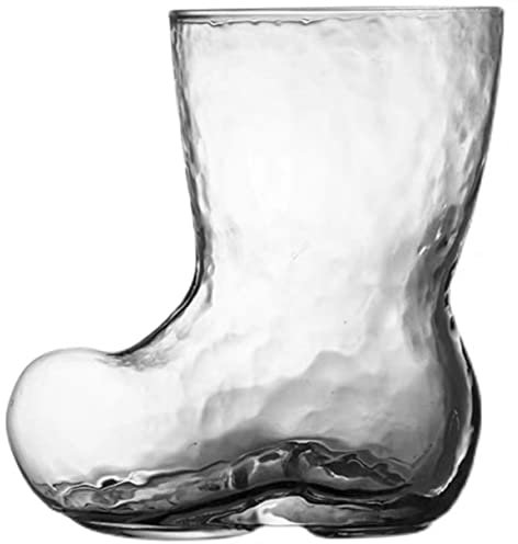 FUNOMOCYA Stiefel Weinglas Stiefelschale Weihnachtsstiefel Brille Trinkbecher Wassergläser Martini-becher Party-wasserbecher Großer Bierkrug Getränk Stiefelbecher Großer Bierstiefel Klar