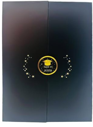 Alternativa del libro degli ospiti di laurea, Libro di firma della laurea,2025 Grad Party Guest Book - Scrapbook autografo di memoria del college per ragazze delle scuole superiori