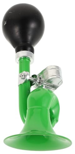 UPKOCH Clacson per Bici a Forma di Lumaca Campanello Bici Forte Suono Potente Corno ad Aria Compressa in Ferro e Gomma Compatto e Leggero Accessori Ciclismo per Mountain Bike