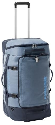 Eagle Creek Cargo Hauler XT Wheeled Duffel 90L - 90L Volumen I 2 Rollen I Passend passend für Reisen von 1-2 Wochen | 34 x 38 x 73 cm | 90 L | Glacier Blue (450)