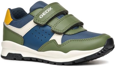 Geox Jungen J Pavel Sneaker, Military Avio, 36 EU