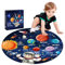 Solar System Floor Puzzles for Kids, 71 Piece Space Jigsaw Floor Puzzle, Space Planet Astronaut Toys Gifts Puzzle Educational Toy Gift Jigsaw Puzzles for 3-10 Years Old Toddlers Boys Girls Children