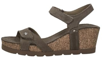 Panama Jack Sandalo da donna Julia Wedge, pietra, 40 EU