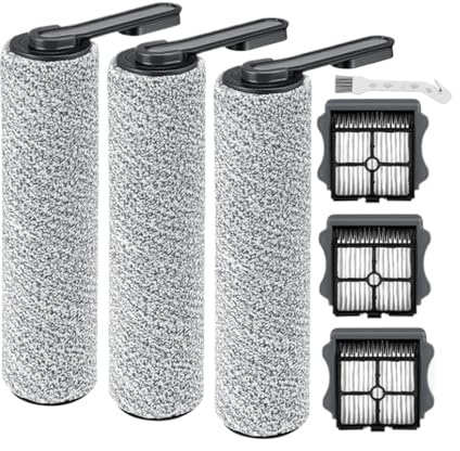 Aspirapolvere A Umido E A Secco Senza Fili, Rullo Spazzola E Filtro, Compatibile Con Tineco, Lavapavimenti Floor ONE S5 / S5 Pro, Parti Di Ricambio