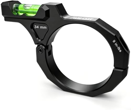 AGSHOOT Precision vattenpass, anti-kantjusteringsverktyg för långdistansoptik | 34 mm rör