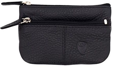 GERMANUS Schlüsselmäppchen Schlüsseletui 3064 (Schwarz)