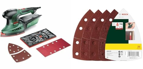 Bosch Ponceuse multi-usages PSM 200 AES avec set de 25 feuilles abrasives-2