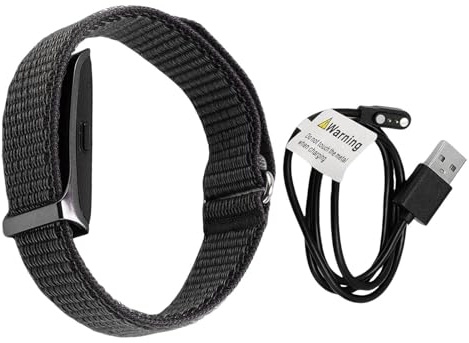 YUKERMARB Smart Health Armband, 127 Sportlägen Bärbar Aktivitet Fitness Tracker Band med Samtalspåminnelse Väckarklocka Kamerakontroll (Svart)