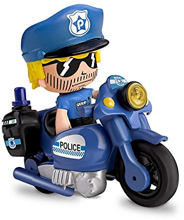 Pinypon Action 700014495 Policía Vehículos de Acción, para niños y niñas a Partir de 4 años, Multicolor