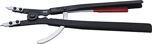 BGS 6736 | Sprengringzange | gerade | für Außensprengringe | 500 mm | Seegering-Zange | rutschhemmend