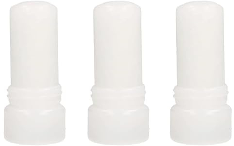 MAUQI Puro Allume di Potassio di Rocca Levigato - Stick Deodorante 100% Naturale Anti Odore efficace per Pelli Sensibili e Delicate Anche per l'Igiene del Viso, Corpo e dopo Rasatura (3x 120gr GRANDE)