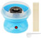 OHMG Zuckerwattemaschine Kinder,Retro Cotton Candy Machine Set,Zuckerwatte Maschine Mit Zuckerwatte Stäbchen und Messlöffel,Zuckerwattenmaschiene für Zuhause Kindergeburtstag Party,500 W