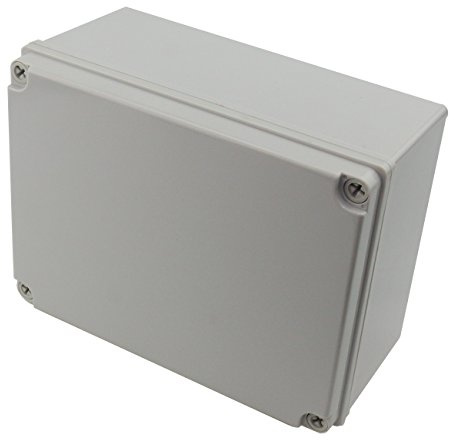 Ogrmar Plastic Dustproof IP65 Junction Box DIY Case Enclosure (8x 6x 4)