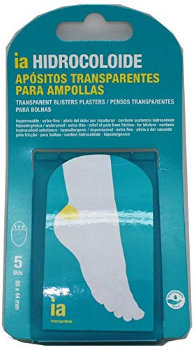 INTERAPOTHEK APOSITOS AMPOLLAS HIDROCOLOIDE 5 UNIDADES