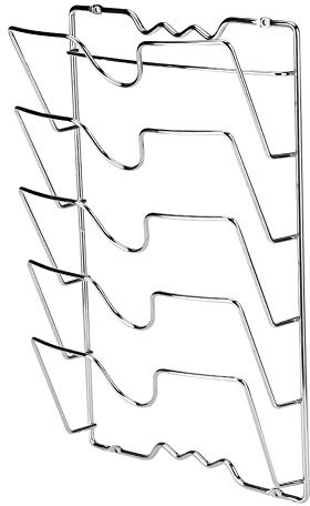 Estink Porta Coperchi per Pentole e Padelle, Supporto da Parete in Metallo per Mobili da