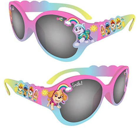 Paw Patrol Skye and Everest - Occhiali da sole per bambini, 100% con protezione UV