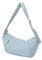 EnhbZoilism Borsa unisex in nylon da donna, borsa a tracolla da donna, borsa a tracolla leggera e impermeabile, con tracolla regolabile, tracolla larga, Blu, taglia unica