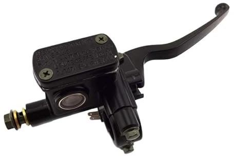 WANGBINGXING Bremshebel Motorrad Vorne Hauptbremszylinder Hydraulische Bremshebel Rechts for Dirt Pit Bike Quad Moped Roller Buggy Go Kart Motorrad Motocross Motorrad Bremshebel