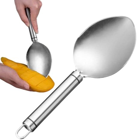 Rostfritt Stål Mango Skivare | Skivare Och Skärare För Mango - Bärbar Avokado Skalare - För Vattenmelon Restaurang Picknick Inomhus