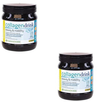 Collagen Drink Gusto Limone 2 Confezioni da 295 grammi - Farmaderbe