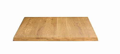 KONTE.DESIGN Piano per Tavolo SPARGI Quadrato Effetto Rovere 80x80 cm sp. 18 mm