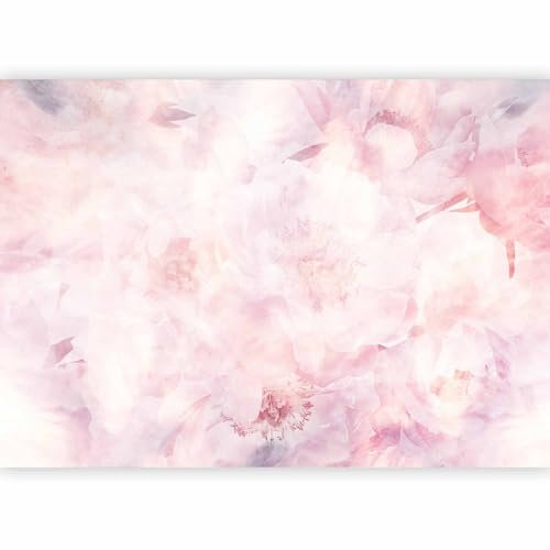 murando Papier peint intissé Fleur 350x256 cm Décoration Murale XXL Poster Tableaux Muraux Tapisserie Photo Nature Motif végétal rose b-A-10324-a-a