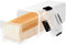 NIHUIFDPY Bread Storage Container, 32x11x11cm Airtight Bread Bin to Keep Bread Fresh with Tray, Airtight Bread Box with Lid, BPA free Plastic Bread Loaf Keeper for Bun Bagel Sandwich Home Kitchen