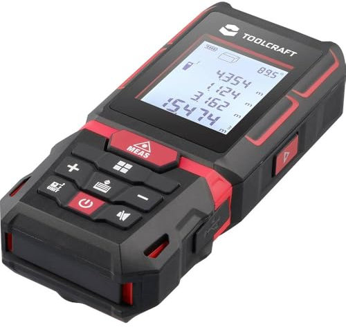 TOOLCRAFT LDM XG60 L Telemetro laser 60 m