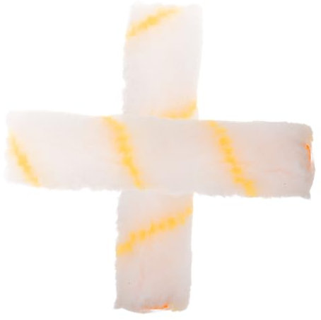 NUOBESTY 2pezzi Coperture Per Rulli Da Parete Accessori Per Pittura Murale Coperture in Cotone e Poliestere Per Rulli Sostituzioni Per Manicotti Piccole Per Da Parete