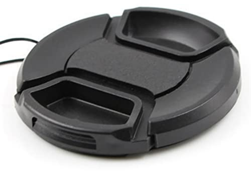 Cocoarm Tapa de Lente de Cámara de 58 Mm, Tipo Universal, Fácil de Instalar, Cubierta Protectora, Material ABS, Accesorios Comunes, Adecuada para Lentes DSLR sin Espejo, Protege contra Rasguños y