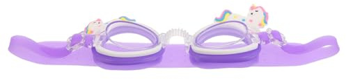 BESTOMZ Occhialini da Nuoto e Bambine con Design Unicorno, Lenti HD Antiappannamento, Fascia Regolabile in Silicone, per Allenamento in Piscina e Giochi Acquatici All’aperto