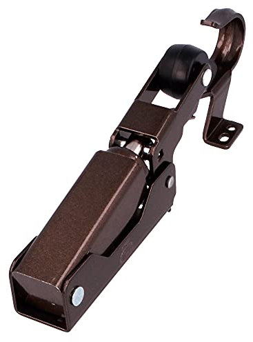 Amig - Türstopper - Hydraulische Türschließer - Hergestellt aus Aluminium - Maße: 108 x 32 mm - Ideal für Türbremse, Türstopper oder Türdämpfer - Farbe: Bronze - Maximales Gewicht 40 kg