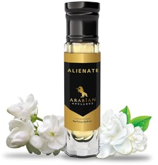 Arabian Opulence FR15 ALIENATE Roll-on Parfümöl | Konzentriertes Parfüm Körperöl | Langanhaltendes Parfüm auf Ölbasis für Frauen | Reisegröße Alkoholfreies weiches Parfümöl Flasche (6ml)