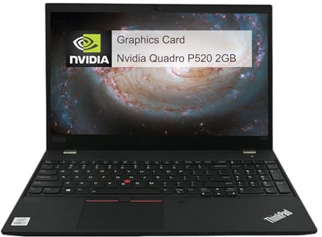 Lenovo Thinkpad P15s Gen 1 Mobile Workstation Laptops, Laptop Computer, NVIDIA Quadro P520, 15.6-Inch FHD, Intel Core i7-10610U, 16GB RAM, 512GB SSD, Win 10 Pro (Renewed)