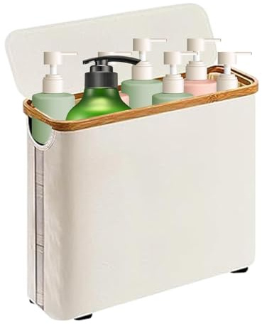 Stockage du Rouleau De Toilette, Résistant À L'humidité, 44.96x14.99x35.05 Cm, De Rangement Étanche, Support De Salle De Bain De L'armoire, Conception Compacte, pour Tiroirs Table d'angle Servi