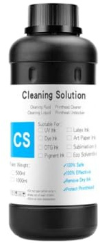ForgediY Solución limpiadora de Tubos de Cabezal de impresión de Tinta líquida de Limpieza de 500ml Compatible con Roland Mimaki Mutoh