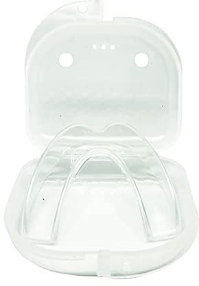 Protecta Mundschutz für Erwachsene und Kinder – Zahnschutz für Kampfsport transparent – MMA Mundschutz für Kickboxen mit Aufbewahrungsbox