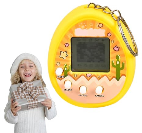 Cyber Pet,Animaux De Compagnie Électronique Virtuelle, Jeu Porte-clés Numérique Pour Animaux De Compagnie Avec 168 Options Pour Animaux De Compagnie, Jouet Puzzle Pour Enfants, Jouets