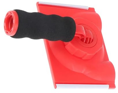 EIOLWJIEO Kantenschneider zum Beschneiden von Decken und Fußleisten mit einfachen Farbrollern für Wandfarben. Kantenschneider und Pinselwerkzeuge, 1 x Pinsel + 1 x Schwamm Set