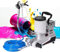ZIXIAOS 1600w High-Pressure Airless Paint Sprayer, 2.5l/Min Paint Sprayer,With 3 Adjustable Speed, 2l Capacity, 5m Hose Wall Spray Gun Portable Airless Paint Sprayer