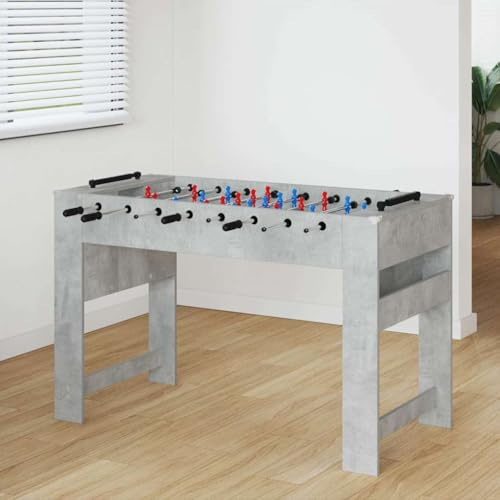 Kaloriko bordsfotboll bordsskicker vit x 60,5 x trämaterial inomhus lekbord med stabil stång, kicker figurer, boll och TPE hörnskydd för fritid, familjer, barn och vuxna