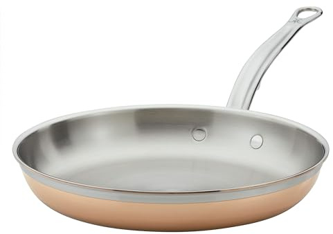 Hestan - CopperBond Collection - 100% Pure Copper Frying Pan, Induction Cooktop Compatible, 11-Inch