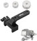 Nitze Gimbal Gegengewichts mit Montageklemme, Gimbal Counterweight Kit 50 g/100 g/200 g Gegengewicht Kit für DJI RS 2/ RSC 2/ RS 3/ RS 3 Pro Gimbal Stabilisatoren – T-DR01B